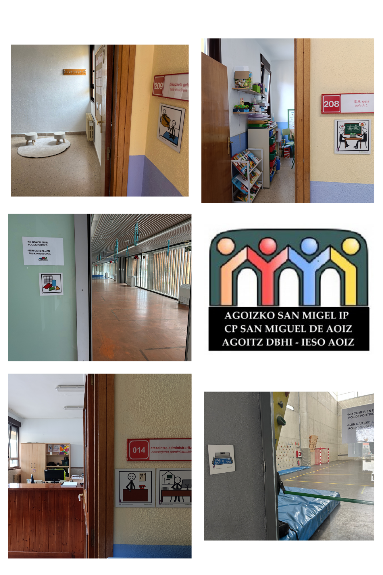 ¡Pictogramas en la escuela!